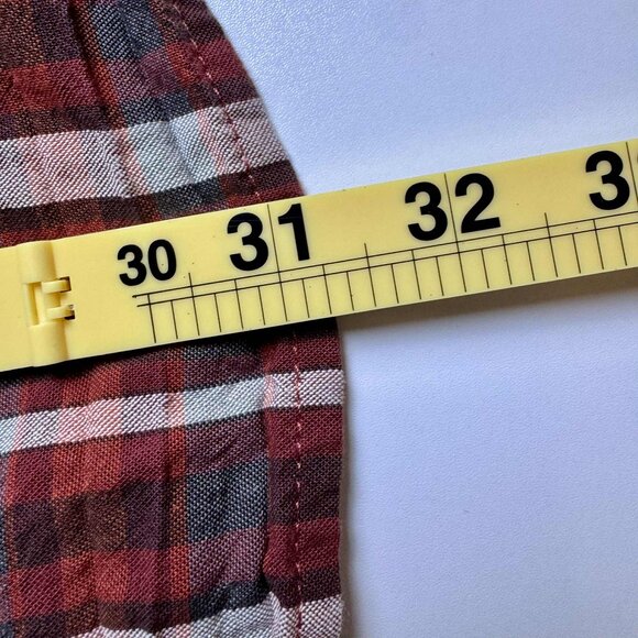 Carhartt Loose Fit Plaid Short Sleeve Shirt 3XL | 100% Cotton Workwear - Picture 8 of 8